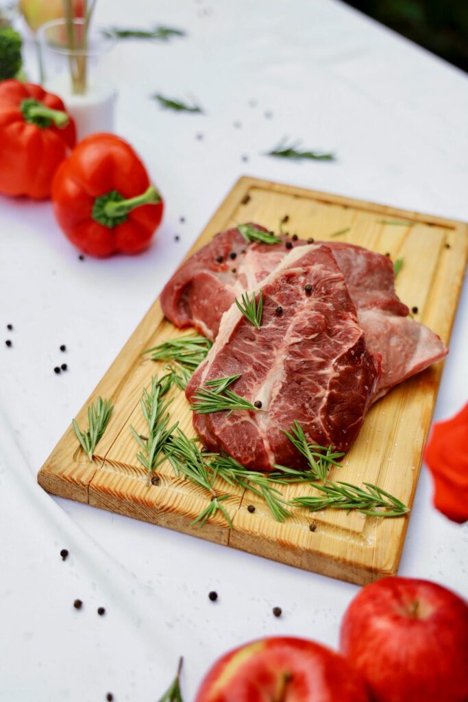 Carne di alta qualità con rosmarino - San Pietro Carni