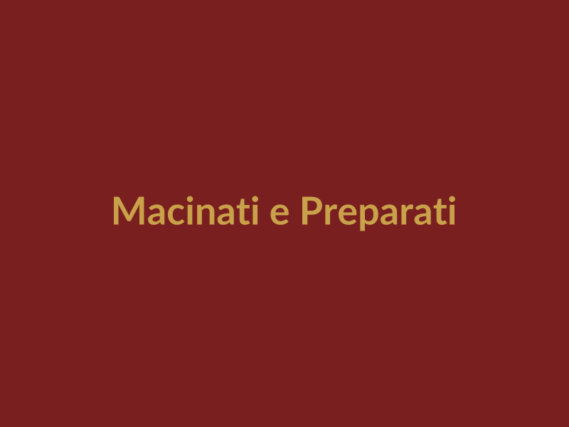 Placeholder macinati e preparati - San Pietro Carni